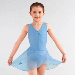Melody Bear Pale Blue Skirt