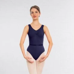 1st Position Anne Grades III/V Leotard -Dance Direct Store navy blue q03 navy 3