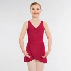 1st Position Wrapover Skirt (ISTD Style) -Dance Direct Store plum ad107 plum 2 4