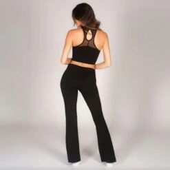 Pineapple Flare Jersey Trousers 19 Pineapple Flare Jersey Trousers -Dance Direct Store pt1865 black 4