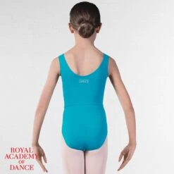 RAD Approved Megan Princess Line Sleeveless Leotard -Dance Direct Store rad003 marine back 21