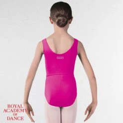 RAD Approved Megan Princess Line Sleeveless Leotard -Dance Direct Store rad003 mul back 21