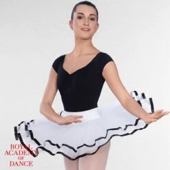RAD Approved Leotard With Ruched Front -Dance Direct Store rad207 black rad204 21