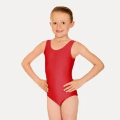 Roch Valley Joanne Sleeveless Leotard -Dance Direct Store red rvjo red 3