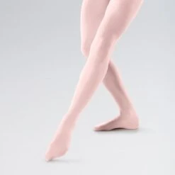 Revolution Spandex Color-Flow™ Footed Tights -Dance Direct Store rev1000 pnk