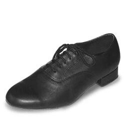 Roch Valley Patrick Wide Fit MenS Oxford Ballroom Leather Shoe 1 Inch Heel
