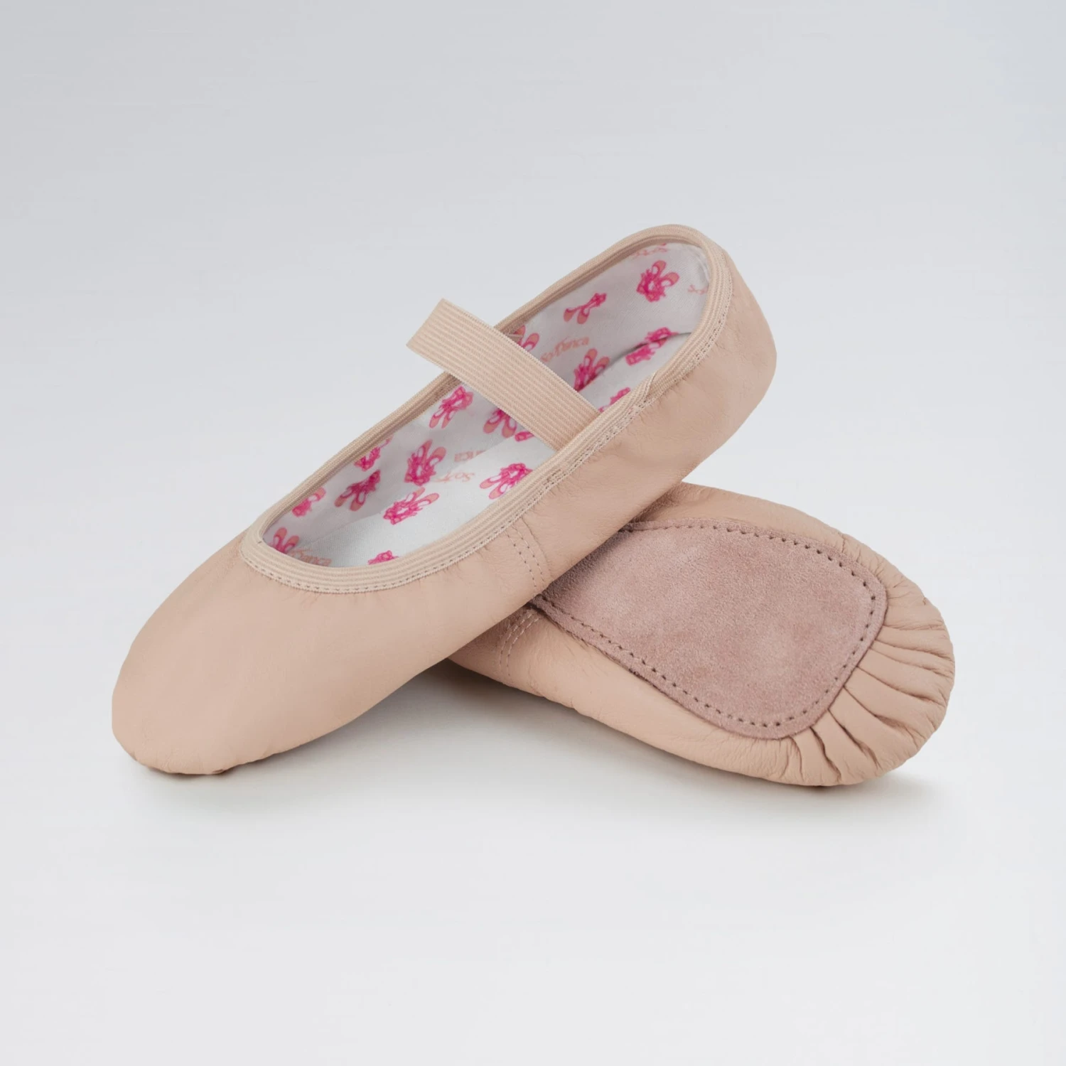 So Danca Leather Stretch Full Sole Ballet Shoe 1 So Danca Leather Stretch Full Sole Ballet Shoe