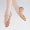 1st Position Split Sole Leather Flex Ballet Shoe
