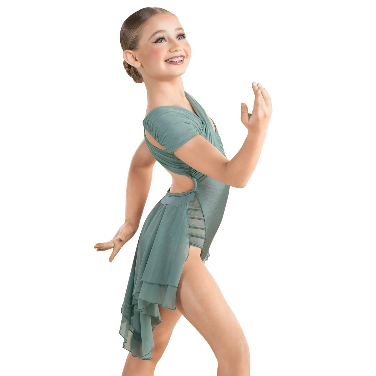 2-Die-4 'Equinox' Lyrical LeotardDance Costume 2 2-Die-4 'Equinox' Lyrical LeotardDance Costume - Image 2