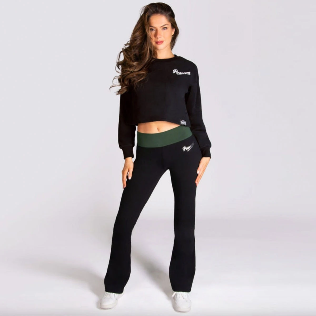 Pineapple Logo Midi Crop Sweater Adult 2 Pineapple Logo Midi Crop Sweater Adult - Image 2