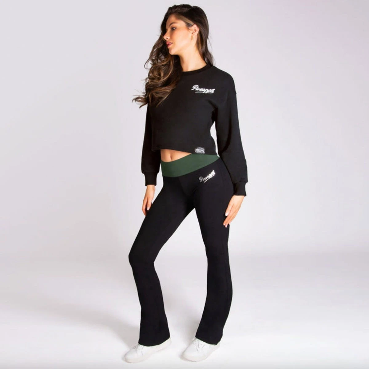 Pineapple Logo Midi Crop Sweater Adult 3 Pineapple Logo Midi Crop Sweater Adult - Image 3