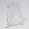 Mini Silver Wands Pack 8