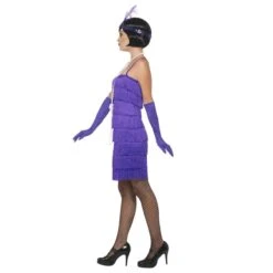 Flapper Costume With Short Dress -Dance Direct Store ua2418 purple 2