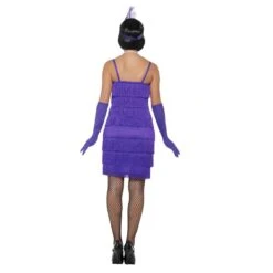 Flapper Costume With Short Dress -Dance Direct Store ua2418 purple 3
