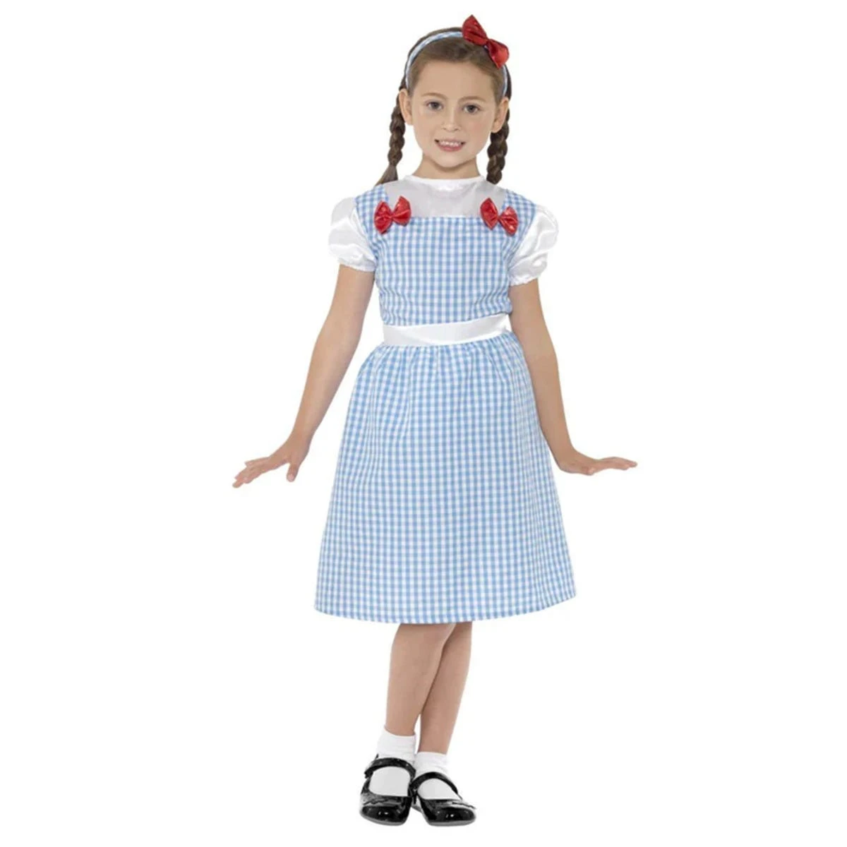 Child Gingham Pinafore Dress 1 Child Gingham Pinafore Dress