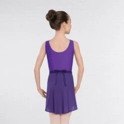 UTD Level 3-6 Ballet Purple Wrapover Skirt -Dance Direct Store utdq32 utdad107 20