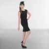 Black Flapper Dress Childs