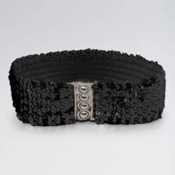 Stretch Sequin Belt