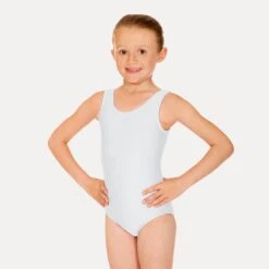 Roch Valley Joanne Sleeveless Leotard -Dance Direct Store white rvjo white 3